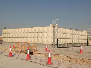 Cold Water Storage Tank Installation at the 2022 Qatar FIFA World Cup