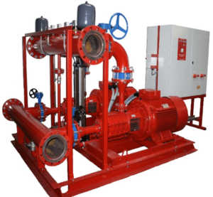 Fire pumps to connect to sprinkler systems